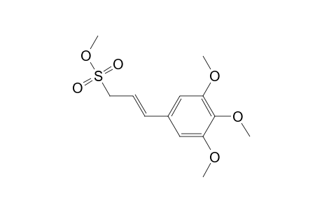 2-Propene-1-sulfonic acid, 3-(3,4,5-trimethoxyphenyl)-, methyl ester, (E)-