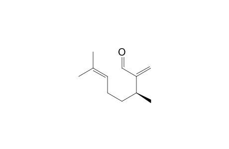 (3S)-.alpha.-Methylene-3,7-dimethyl-6-octen-1-al