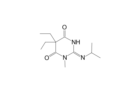5,5-Diethyl-1-methyl-2-(propan-2-ylamino)pyrimidine-4,6-dione