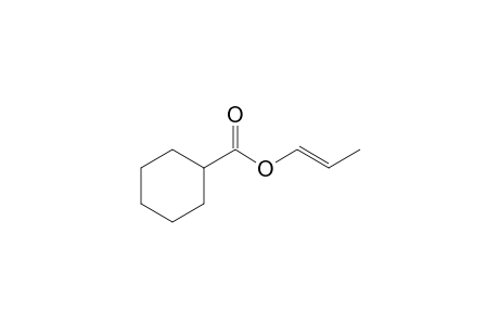 (E)-prop-1-enyl cyclohexanecarboxylate