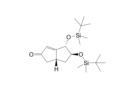 (5R,7S,8S) 7,8-Bis(tert-butyldimethylsiloxy)bicyclo[3.3.0]oct-1-en-3-one