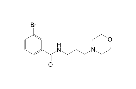 3-bromo-N-[3-(4-morpholinyl)propyl]benzamide
