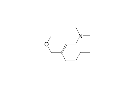 (E)-3-methoxymethyl-N,N-dimethylhept-2-enylamine