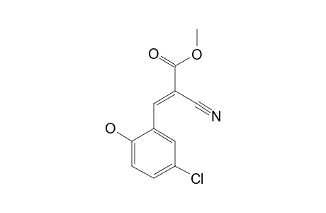 METHYL-2-CYANO-3-(5-CHLORO-2-HYDROXYPHENYL)-PROP-2-ENOATE