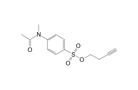 3-Butynyl 4-(N-methylacetamido)benzenesulfonate