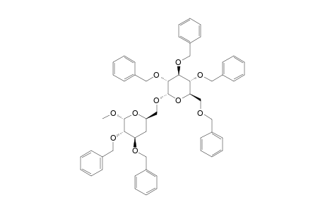 METHYL-2,3-DI-O-BENZYL-4-DEOXY-6-O-(2,3,4,6-TETRA-O-BENZYL-ALPHA-D-GLUCOPYRANOSYL)-ALPHA-D-XYLO-HEXOPYRANOSIDE