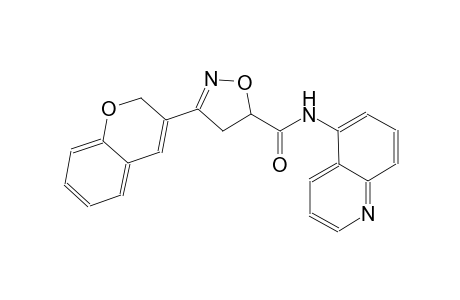 5-isoxazolecarboxamide, 3-(2H-1-benzopyran-3-yl)-4,5-dihydro-N-(5-quinolinyl)-