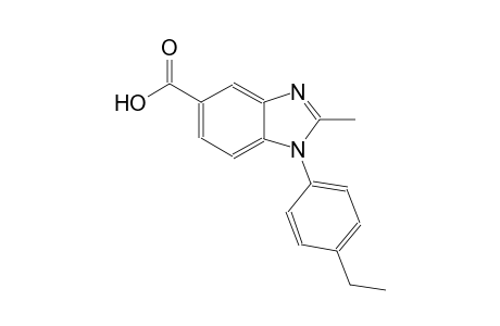 1H-benzimidazole-5-carboxylic acid, 1-(4-ethylphenyl)-2-methyl-