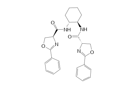 N,N'-[(1R,2R)-Cyclohexane-1,2-diyl]-bis(4',5'-dihydro-2'-phenyloxazole-4'(S)-carboxamide)