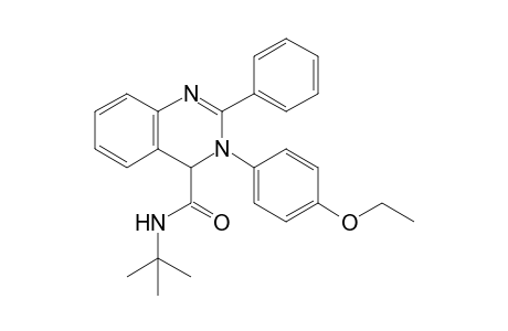 N-tert-Butyl-3-(4-ethoxyphenyl)-2-phenyl-3,4-dihydro quinazoline-4-carboxamide