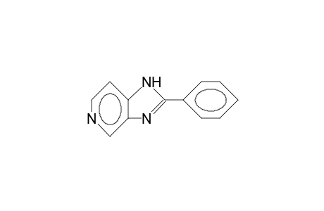 2-Phenyl-1H-imidazo(4,5-C)pyridine
