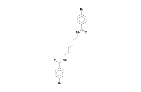 4-Bromo-N-(6-[(4-bromobenzoyl)amino]hexyl)benzamide