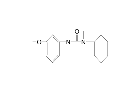 1-cyclohexyl-3-(m-methoxyphenyl)-1-methylurea