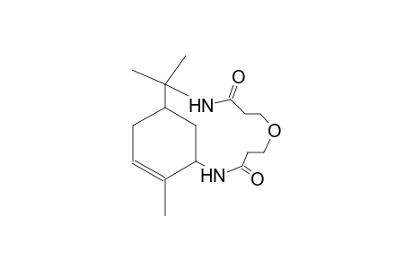 6-oxa-2,10-diazabicyclo[10.3.1]hexadec-14-ene-3,9-dione, 11,11,15-trimethyl-
