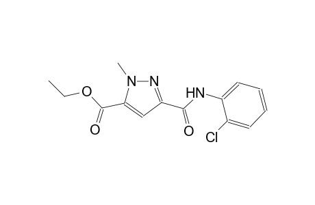 ethyl 3-[(2-chloroanilino)carbonyl]-1-methyl-1H-pyrazole-5-carboxylate