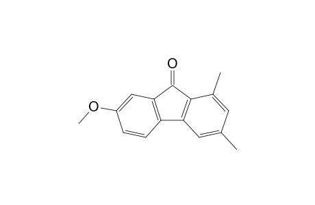 7-Methoxy-1,3-dimethyl-9H-fluoren-9-one