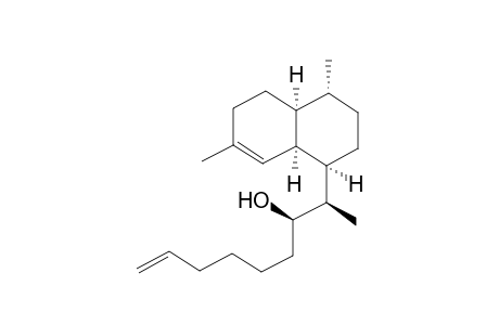 (2R,3R)-2-((1R,4R,4aS,8aS)-4,7-Dimethyl-1,2,3,4,4a,5,6,8a-octahydronaphthalen-1-yl)non-8-en-3-ol