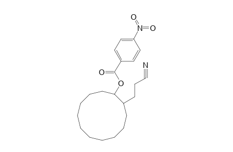 2-(2-Cyanoethyl)cyclododecyl 4-nitrobenzoate
