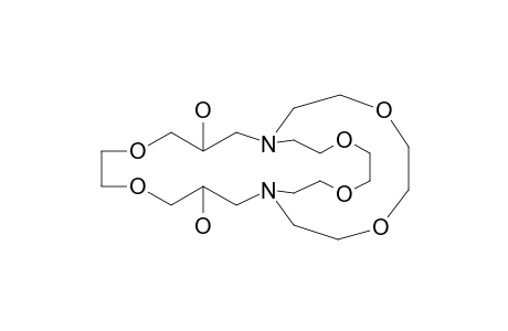 3,10-Dihydroxy-5,8,15,18,23,26-hexaoxa-1,12-diazabicyclo[10.8.8]octacosane