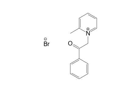 2-Methyl-N-phenacylpyridinium bromide