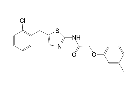 acetamide, N-[5-[(2-chlorophenyl)methyl]-2-thiazolyl]-2-(3-methylphenoxy)-