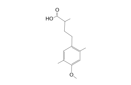 4-(2,5-Dimethyl-4-methoxy-1-phenylyl)-2-methylbutanoic acid