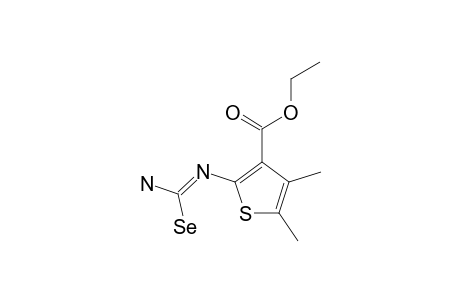 ETHYL-2-(3-ISOSELENOUREIDO)-4,5-DIMETHYL-THIOPHENE-3-CARBOXYLATE