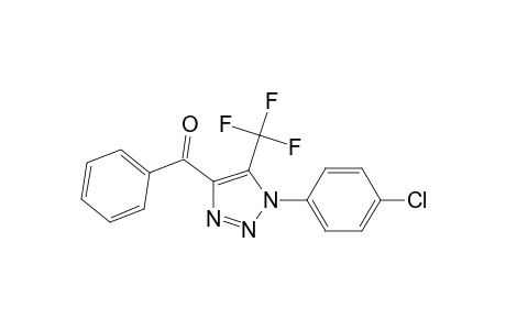 [1-(4-Chlorophenyl)-5-(trifluoromethyl)-1H-1,2,3-triazol-4-yl](phenyl)methanone