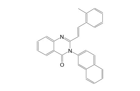 2-[(E)-2-(2-methylphenyl)ethenyl]-3-(2-naphthyl)-4(3H)-quinazolinone