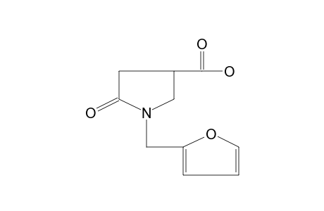 1-furfuryl-5-oxo-3-pyrrolidinecarboxylic acid