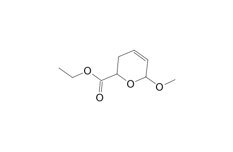 2H-Pyran-2-carboxylic acid, 3,6-dihydro-6-methoxy-, ethyl ester