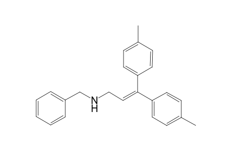 N-benzyl-3,3-bis(p-tolyl)prop-2-en-1-amine