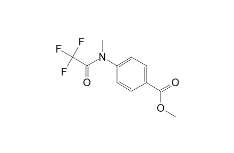 Methyl 4-aminobenzoate, N-methyl-N-trifluoroacetyl-