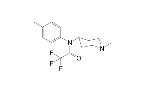 2,2,2-Trifluoro-N-(4-methylphenyl)-N-(1-methylpiperidin-4-yl)acetamide