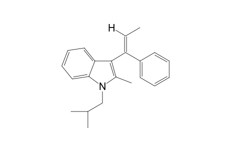 1-(2-Methylpropyl)-2-methyl-3-(1-phenyl-1-propen-1-yl)-1H-indole II