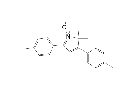 2H-Pyrrole, 2,2-dimethyl-3,5-bis(4-methylphenyl)-, 1-oxide