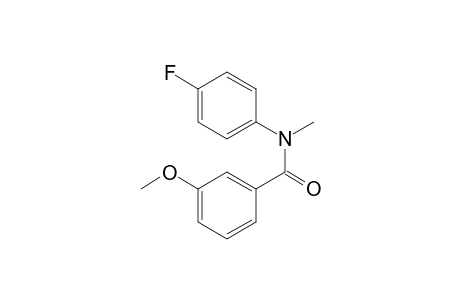 N-(4-Fluorophenyl)-3-methoxy-N-methylbenzamide