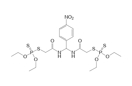 N,N'-(p-nitrobenzylidene)bis[2-mercaptoacetamide],S,S'-diester with O,O-diethyl phosphorodithioate