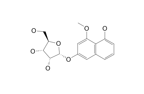 8-METHOXY-1-NAPHTHALENOL-6-ALPHA-D-RIBOFURANOSIDE