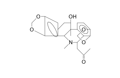 (.+-.)-8-ax-Acetonylcorynolin