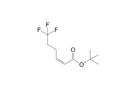 tert-Butyl (Z)-(trifluoromethyl)-2-pentenoate