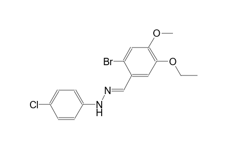 2-bromo-5-ethoxy-4-methoxybenzaldehyde (4-chlorophenyl)hydrazone