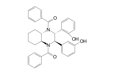 2,3-bis(2'-Hydroxyphenyl)-1,4-dibenzoyl-(perhydro)-benzo(!,4)-pyrazine
