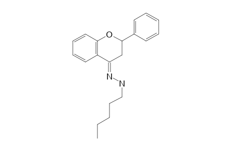 Flavanone (N-pentyl)hydrazone