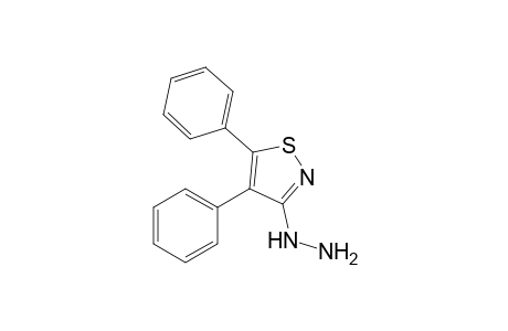 3-Hydrazinyl-4,5-diphenylisothiazole
