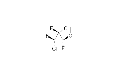 1,2-DICHLORO-1,2,3-TRIFLUORO-3-METHOXY-CYCLOPROPANE;COMPUND-#C4