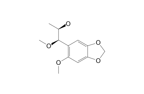 ERYTHRO-1-(1-METHOXY-2-HYDROXYPROPYL)-2-METHOXY-4,5-METHYLENEDIOXYBENZENE