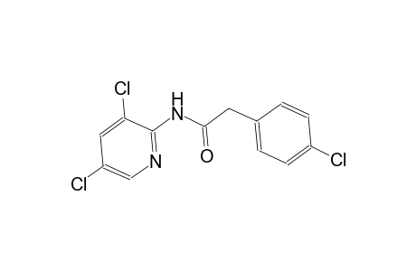 2-(4-chlorophenyl)-N-(3,5-dichloro-2-pyridinyl)acetamide