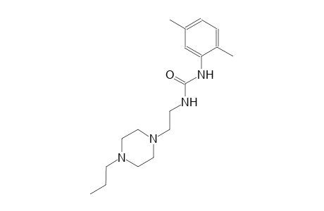 urea, N-(2,5-dimethylphenyl)-N'-[2-(4-propyl-1-piperazinyl)ethyl]-