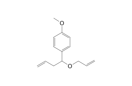 1-Methoxy-4-(1-prop-2-enoxybut-3-enyl)benzene